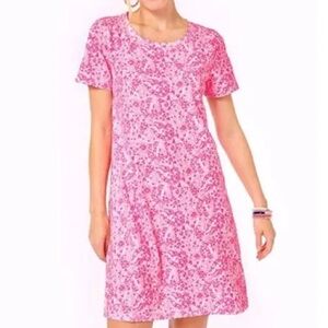 Lilly Pulitzer Cody short sleeve t-shirt dress XL